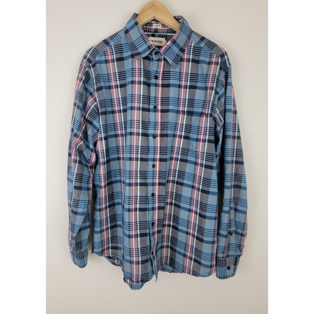 Taylor Stitch 46/XXL the California plaid shirt